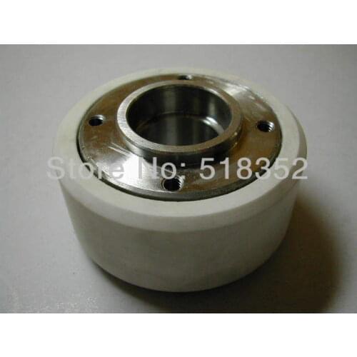 Accutex LT405C White Ceramic Pinch Roller OD57mmx ID19mmx T32mm for WEDM-LS Wire Cutting Wear Parts
