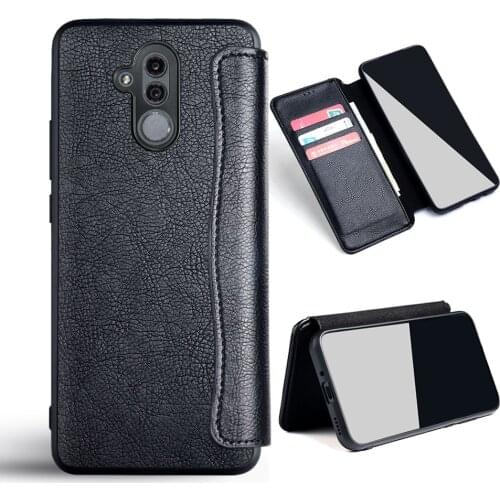 Case for Huawei mate 20 lite pro High Grade PU Leather flip cover no magnet for Huawei mate 20 lite pro case coque funda