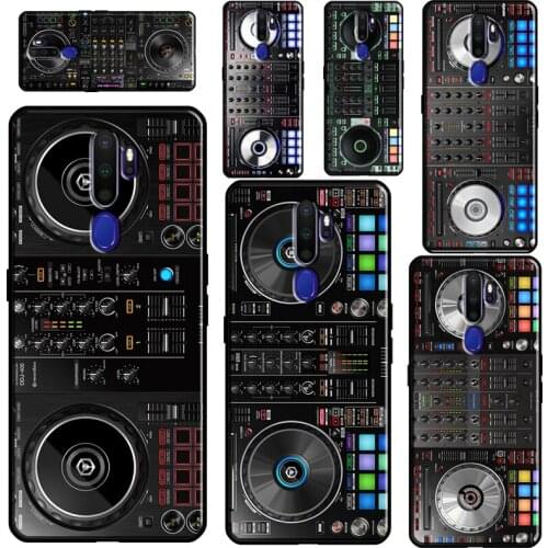 Electronic Music DJ Controller Mixer Phone Case For OPPO A5 A9 A31 A53 2020 A52 A72 A15 A83 A91 A1K A5S Reno2 Z Find X2 X3 Pro