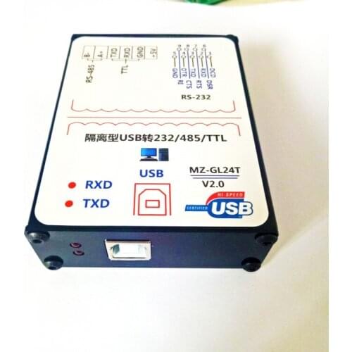 Photoelectric Isolation Magnetic Isolation USB to 485,232, TTL Three-in-one USB to RS485RS232 Industrial Lightning Protection