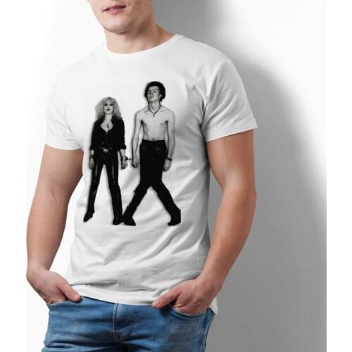 Punk Rock T Shirt Cute Cotton Basic T-Shirt Short-Sleeve Printed Tee Shirt Oversized Men