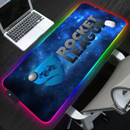 RGB Rocket League Mouse Pad Gamer Computer Large 900x400 XXL For Desk mat Keyboard E-sports gaming accessories mousepad 30x60