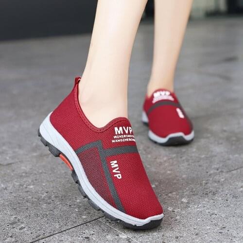 Mesh Women Shoes Summer Lightweight Womens Sneakers Outdoor Ladies Casual Walking Shoes Breathable Slip on Loafers Basket Femme