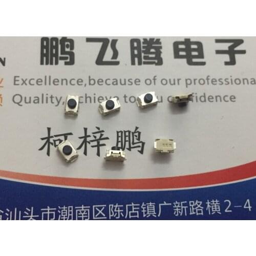 Original new 100% import DIP MPTFP6-Q-T/R mini touch switch 3*4*2.5 SMD 2pin key move small tortoise