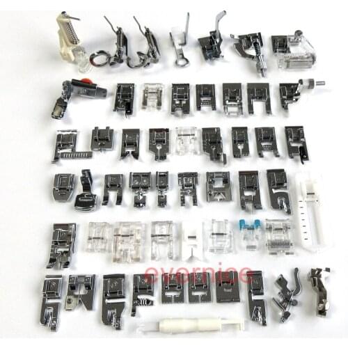 53 Pcs Feet Foot Plastic Box For Bernina New Style Aurora Artista Activa 100
