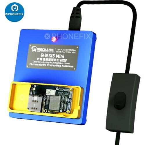 Mechanic IX5 for iPhone X XS XSMAX 11 PRO MAX Motherboard Heating Layering Chip CPU Glue Remove Thermostatic Preheating Platform