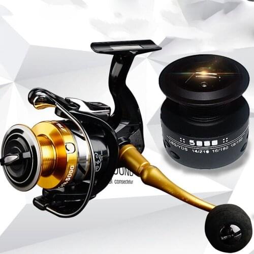 Fishing Reel 4.7:1 5.5:1 Metal Spinning Reel Fishing Equipment Fishing Wheel Fishing Accessories Spinning Wheel Fishing Reels