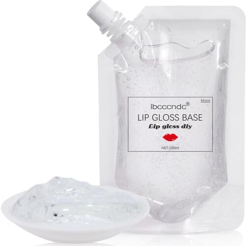 DIY Clear Lip Gloss Base Oil Not Sticky Moisturizing Lipgloss DIY Makeup Raw Material Gel Handmade Liquid Lipstick Cosmetics