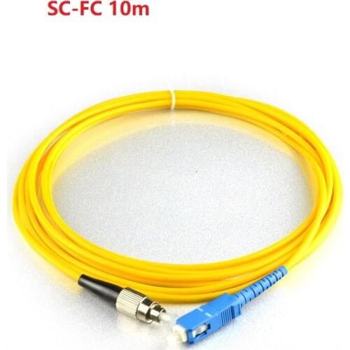 SC-FC Duplex Single Mode Fibre Patch Cord Fiber Cable Jumper 10m