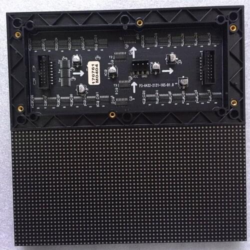 P3 indoor full color LED module 192*96mm SMD2121 HD taxi sign advertising screen wall matrix led display P3 P4 P5 P6 on sale