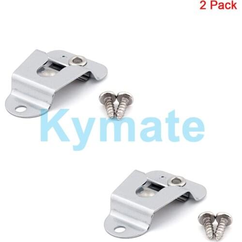 2pcs Microphone Holder Hand Up Clip For CB KMC30 HMN3596A HLN9073 GM300 CDM750 CDM1250 EM200 CM200 Microphone Clip With Screws