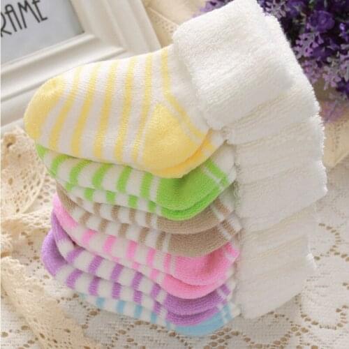 DHL 1000pair Baby Boys Girls Warm Cotton Socks For 0-3Y Baby Girl Socks Newborn Socks Infant Socks