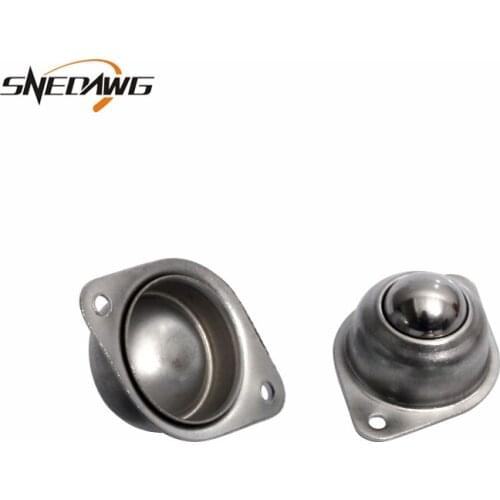 2pcs 304Stainless Steel Ball Transfer Unit CY-12A/CY-15A/CY-19A/CY-25A Ball Bearing Unit Transfer Bearing Conveyor Roller Wheel