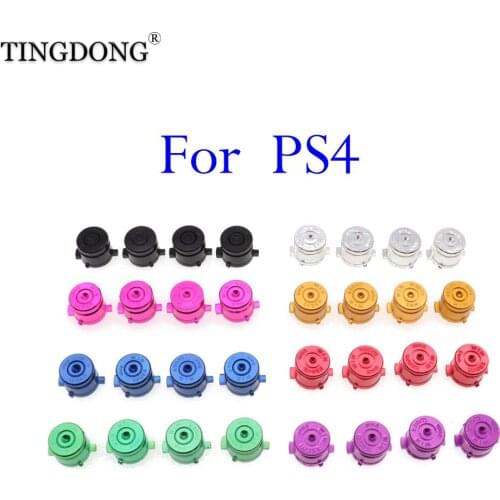 60sets Universal Metal Bullet Buttons Thumbstick Cap For PS4 For Dualshock 4 For Xbox Controller Analog Joystick Stick Module
