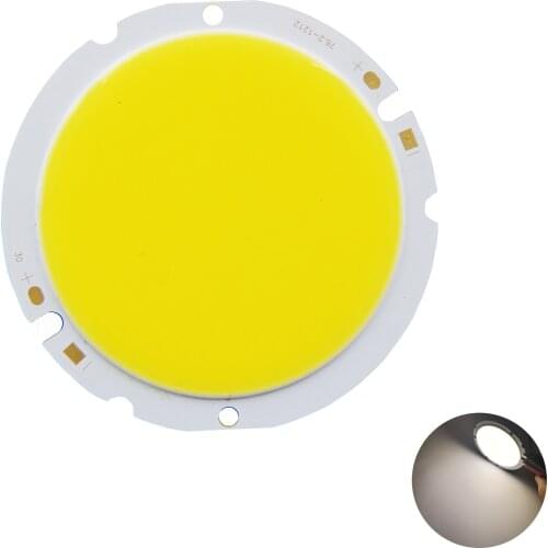 Allcob 76mm 64mm 30W Round LED COB Light Source DC High Power Module COB Nature White for downlight