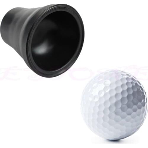 Golf Tee Ball Pick Up Suction Cup Picker For Caddy Sucker Retriever Putter Grip Y51D