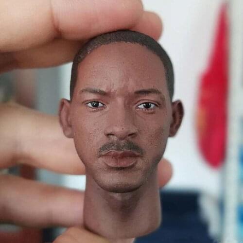 Delicate Painting Hot 1/6 Men In Black Will Smith Head Sculpt Fit 12" Figure
