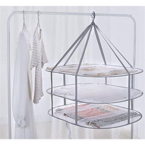 Clothes Basket Clothes Net Special Drying Rack For Sweaters Socks Underwear Clothes Rack Baby Clothes Pillow Drying Net 2 Layers