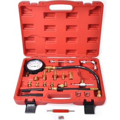 ZJGJ-70 Manometer Fuel Pressure TU-114 Fuel Injector Injection Pressure Tester Gauge Kit System Gauge Kit Car Tools