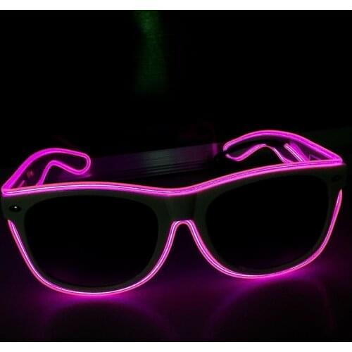 LED Glasses Light Up Shades Glow LED Light Up Party Glasses Flashing Luminous Rave Night Lighting Classic Gift