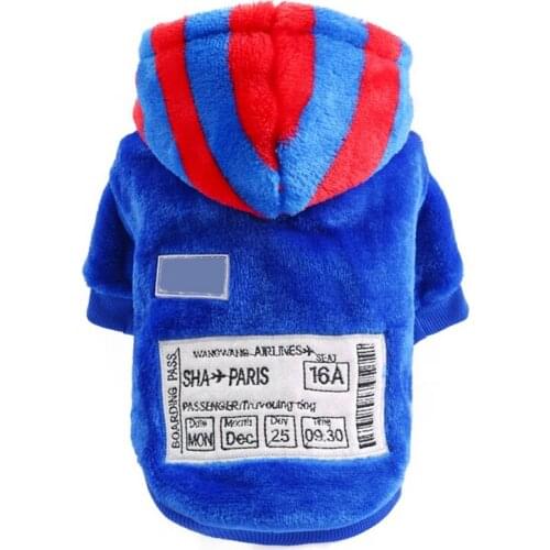 Cute Dog Hoodie Winter Pet Dog Clothes For Dogs Coat Jacket Cotton Ropa Perro French Bulldog Clothing For Dogs Pets Clothing Pug