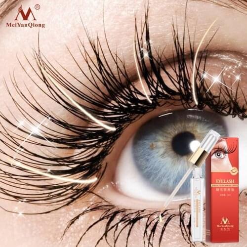 Herbal Eyelash Growth Treatments Liquid Serum Enhancer Eye Lash Longer Thicker Better than Eyelash Extension Powerful Makeup