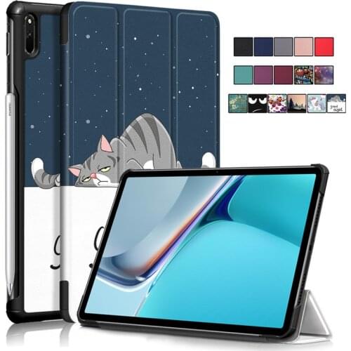 Smart Cover For Huawei MatePad 11 Case Slim PU Leather Stand Protective Cover For Huawei Matepad 11 2021 Case Coque Funda