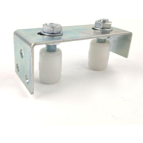 Sliding gate upper guide roller bracket with nylon rollers diameter 30mm,length 40mm,door guide roller with M14X68 screw