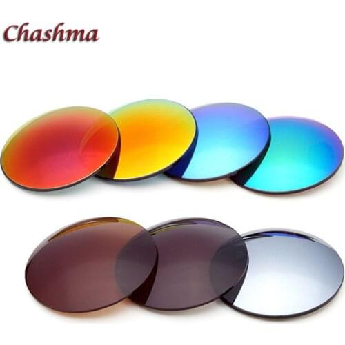 1.56 Index Multifocal Free Form Progressive Polarized Sunglasses Lenses UV Protection Anti Glare Mirror for Driving and Fishing