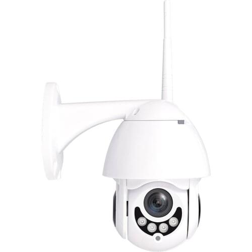 2.0MP Wireless PTZ Camera Outdoor 1080P WiFi Security Camera Waterproof Rotatable Great Night Vision CCTV Camera Two way Audio