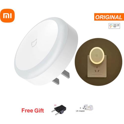 2020 Original Xiaomi Mijia Led Induction Night Light Plug Version Lamp Automatic Lighting Touch Switch Low Energy Consumption