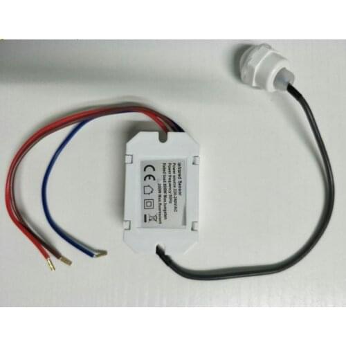 AC180-240V Sensor Switch 5-8m Motion Light Switch 800W 100pcs wholesales fast shipping