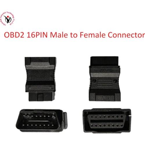 OBD2 Male to Female Adapter Converter Cables connector OBD 2 OBD2 OBDII cable Female Car Diagnostic Tool Adapter