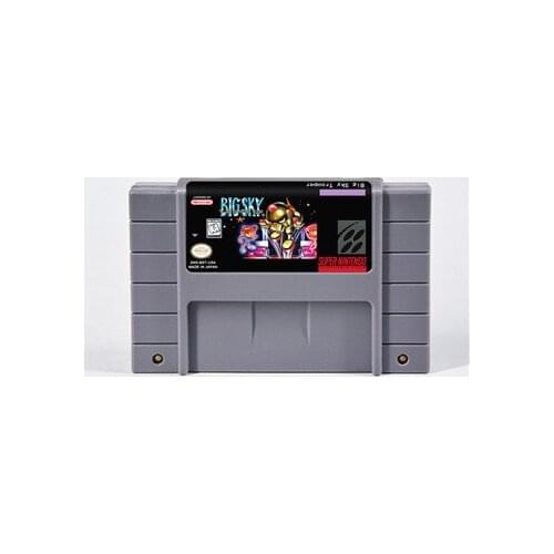 Big Sky Trooper - RPG Game Card US Version English Language Battery Save