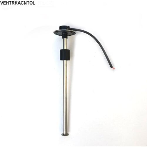 VEHTRKACNTOL 25-35cm Truck Car Fuel Level Sensor Sending Unit Boat RV Water Level Sensor 0-190ohms Stainless Steel