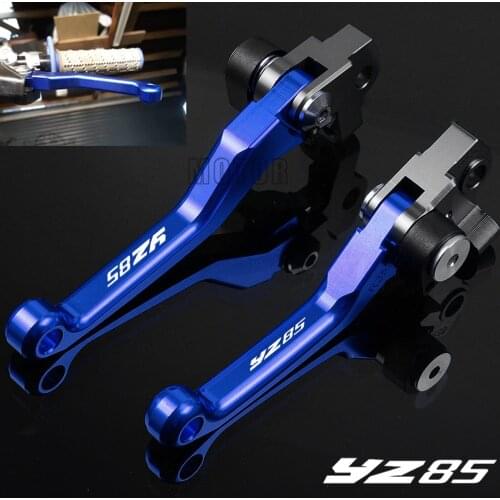For Yamaha YZ85 YZ 85 2001-2019 2015 2016 2017 2018 CNC Motorcycle Dirtbike Dirt Pit Bike Motocross Pivot Brake Clutch Levers