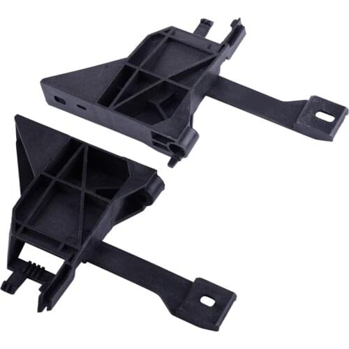 DWCX 2PCS Radiator Support Bracket Bar Car Black Plastic Fit for Mercedes-Benz CLA250 GLA250 GLA45 2466210134 2466210234