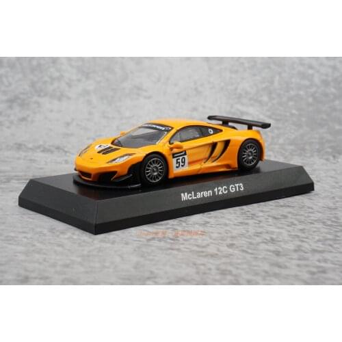 Kyosho 1/64 McLaren 12C GT3 Diecast Collection of Simulation Alloy Car Model Children Toys