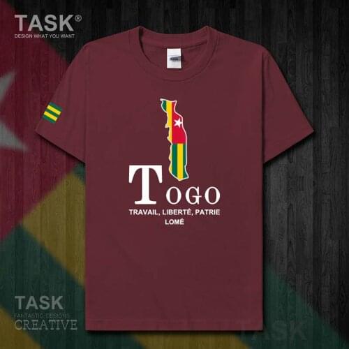 Togo Togolese TGO Lome mens t shirt new Fashion printing Short Sleeve sports clothes national team summer cotton t-shirt tops 50
