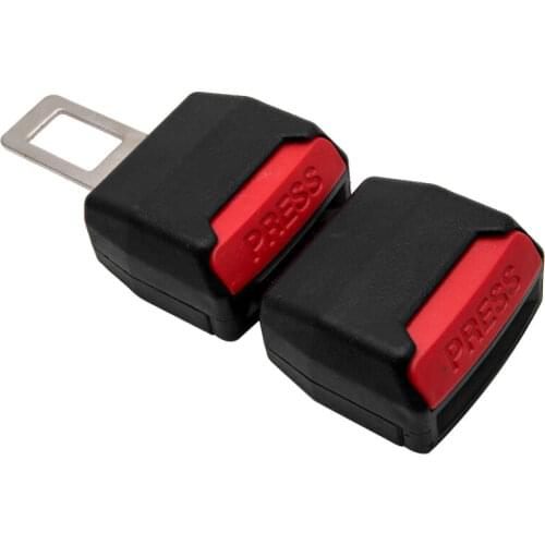 Pair 80cm*50cm Bus Van Seat Belt Lock Buckle Plug Insert Socket Extension Clip Safety Car RV Seat Belt Accessories Universal