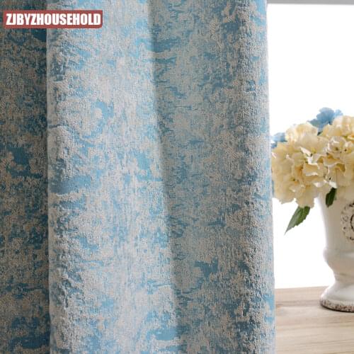 Simple Modern Small Fresh Japanese Blackout Curtains for Living Room Bedroom Floor-to-ceiling Bay Window Curtains Custom