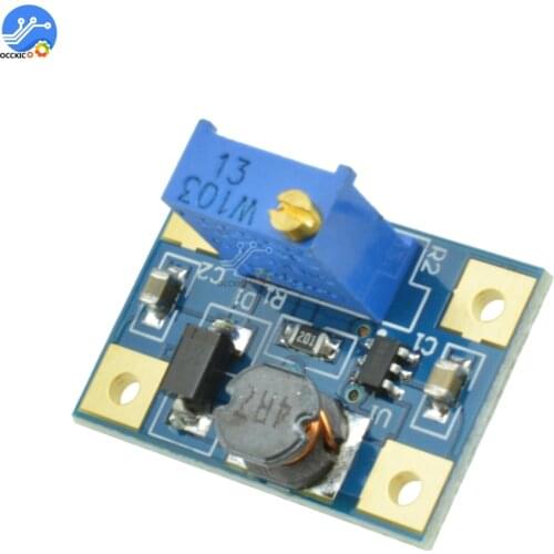 DC-DC SX1308 Step-UP Adjustable Power Module Boost Converter 2-24V to 2-28V 2A Boost for DIY Kit