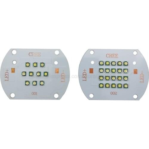 CREE XPE XP-E 10Chip 30W 20Chip 60W MultiChip Intergrated High Power LED Light Source Lamp Bulb Cool White 6500K Aluminum PCB