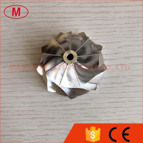 TD04HL 19T 9+0 blades 46.02/58.00mm 49189-X high performance turbo milling/aluminum 2618/billet compressor wheel