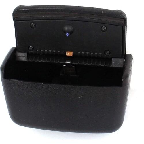 Uxcell Black Plastic Rectangle Shaped Car Smokeless Cigarette Ashtray Holder