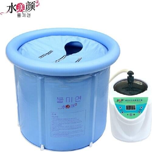 Water beauty sauna bath dual sauna box household fumigation machine steamer khan steam room