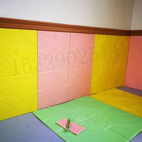 Waterproof 3D Border Wall Sticker Wall Waist Line Sticker Top Corner Line Wall Edge Strip Tiles Wallpaper Border Home Wall Decor