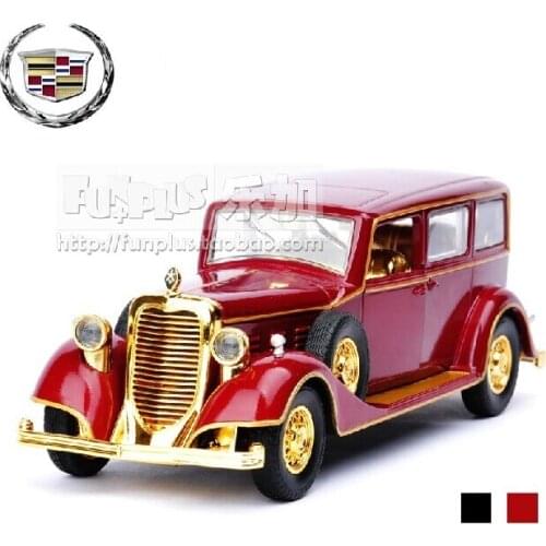 High Simulation Exquisite Model Toys: Chinese Emperors' Car Cadillac 8C Classic Cars Model 1:32 Alloy Car Model Excellent Gifts