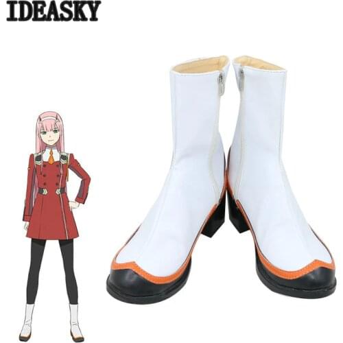 Darling in the franxx cosplay ichigo hiro zero two shoes ROLECOS Shoes 02 Boots Women Cos japanese cosplay shoes