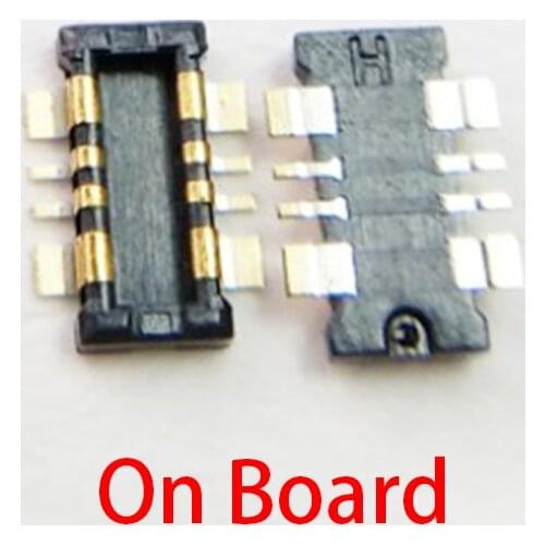10PCS FPC Connector Battery On Board For Samsung Galaxy A10 A105F A105FD A20 A205 A205F FN A30 A305 A305F Clip Holder On Flex
